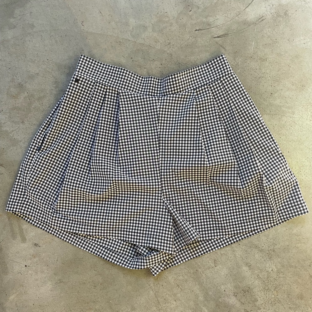 wayre | Travel Pocket Flow Short | L | Black Gingham